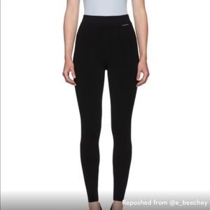 Alexander Wang Black Leggings size M